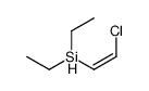 2-chloroethenyl(diethyl)silane结构式