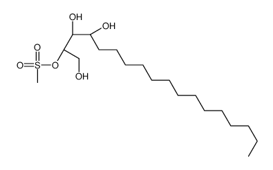 (2R,3R,4R)-1,2,3,4-Octadecanetetrol 2-Methanesulfonate Structure