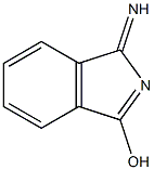 1H-Isoindol-3-ol,1-imino-,(E)-(9CI) structure