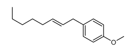 1-methoxy-4-oct-2-enylbenzene Structure