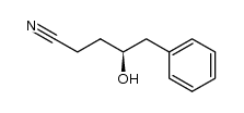 (S)-5-phenyl-4-hydroxypentanenitrile Structure