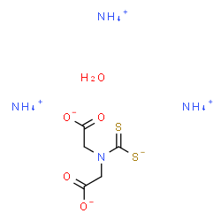 dicarboxymethyldithiocarbamate structure