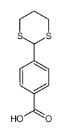 4-(1,3-dithian-2-yl)benzoic acid结构式