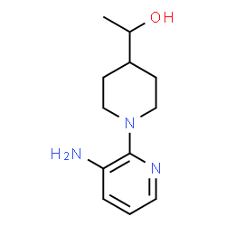 1-(1-(3-Aminopyridin-2-yl)piperidin-4-yl)ethan-1-ol picture