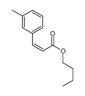 butyl 3-(3-methylphenyl)prop-2-enoate结构式