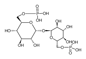 alpha,alpha-trehalose 6,6'-diphosphate structure