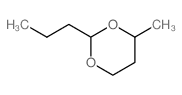 2-Propyl-4-methyl-1,3-dioxane结构式