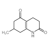 2,5(1H,3H)-Quinolinedione,4,6,7,8-tetrahydro-7-methyl- Structure