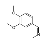 1-(3,4-dimethoxyphenyl)-N-methylmethanimine结构式