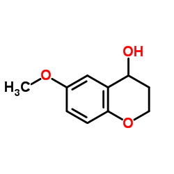 6-Methoxy-4-chromanol结构式