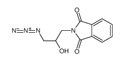 2-(3-azido-2-hydroxypropyl)isoindole-1,3-dione结构式
