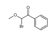 a-bromo-1-methoxyacetophenone Structure