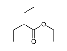 ethyl 2-ethylbut-2-enoate Structure