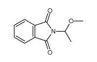 N-(1-Methoxyethyl)phthalimid Structure