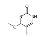2(1H)-Pyrimidinone, 5-fluoro-4-methoxy- (8CI) Structure