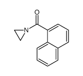 1-(1-Naphthaleneylcarbonyl)-aziridine结构式
