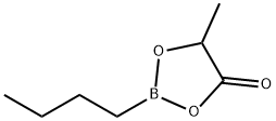2-Butyl-4-methyl-1,3,2-dioxaborolan-5-one结构式
