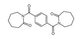 1,1'-(p-phenylenedicarbonyl)bis[hexahydro-2H-azepin-2-one]结构式
