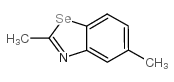 2,5-DIMETHYLBENZOSELENAZOLE structure