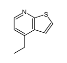 Thieno[2,3-b]pyridine, 4-ethyl- (8CI,9CI) structure