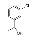 2-(3-Chlorophenyl)-2-propanol结构式