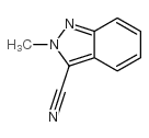 2H-Indazole-3-carbonitrile,2-methyl- Structure
