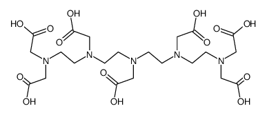 N,N-Bis[2-[[2-[bis(carboxymethyl)amino]ethyl](carboxymethyl)amino]ethyl]glycine Structure