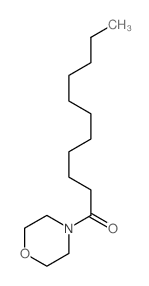 1-Undecanone,1-(4-morpholinyl)- structure