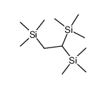 1,1,2-Tris-(trimethylsilyl)-ethan Structure