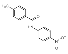 Benzamide, 4-methyl-N- (4-nitrophenyl)- Structure