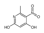 6-METHYL-5-NITROPYRIDINE-2,4-DIOL Structure