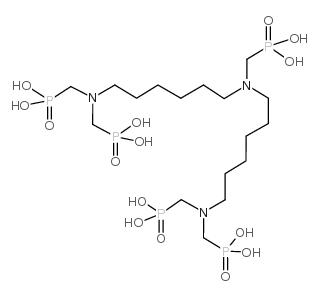 Bis(hexamethylenetriaminepenta(methylenephosphonic acid)) Structure