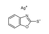 3H-benzoxazole-2-thione, silver-salt Structure