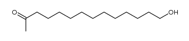 14-hydroxy-tetradecan-2-one结构式