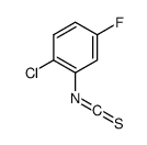 Benzene, 1-chloro-4-fluoro-2-isothiocyanato- (9CI)结构式