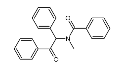 N-desyl-N-methylbenzamide Structure