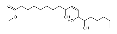 methyl 9,12,13-trihydroxyoctadec-10-enoate Structure
