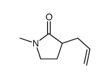 1-methyl-3-prop-2-enylpyrrolidin-2-one结构式