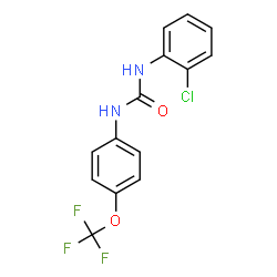 1-(2-Chlorophenyl)-3-[4-(trifluoromethoxy)phenyl]urea Structure
