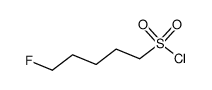 5-fluoro-pentane-1-sulfonyl chloride结构式