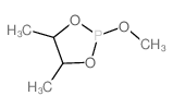 2-methoxy-4,5-dimethyl-1,3,2-dioxaphospholane结构式