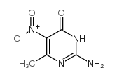 2-Amino-6-methyl-5-nitro-3H-pyrimidin-4-one structure