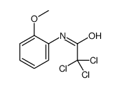 ACETAMIDE, 2,2,2-TRICHLORO-N-(2-METHOXYPHENYL)- picture
