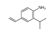 4-ethenyl-2-propan-2-ylaniline Structure