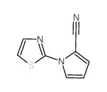 1-(1,3-thiazol-2-yl)pyrrole-2-carbonitrile结构式