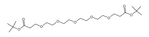 Bis-PEG6-t-butyl ester结构式