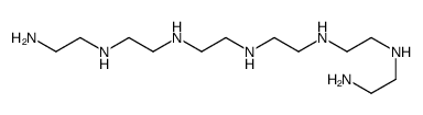 N'-[2-[2-[2-[2-(2-aminoethylamino)ethylamino]ethylamino]ethylamino]ethyl]ethane-1,2-diamine结构式