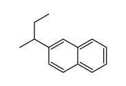 2-butan-2-ylnaphthalene结构式