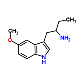 1-(5-Methoxy-1H-indol-3-yl)-2-butanamine structure