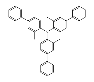 2-methyl-N,N-bis(2-methyl-4-phenylphenyl)-4-phenylaniline Structure